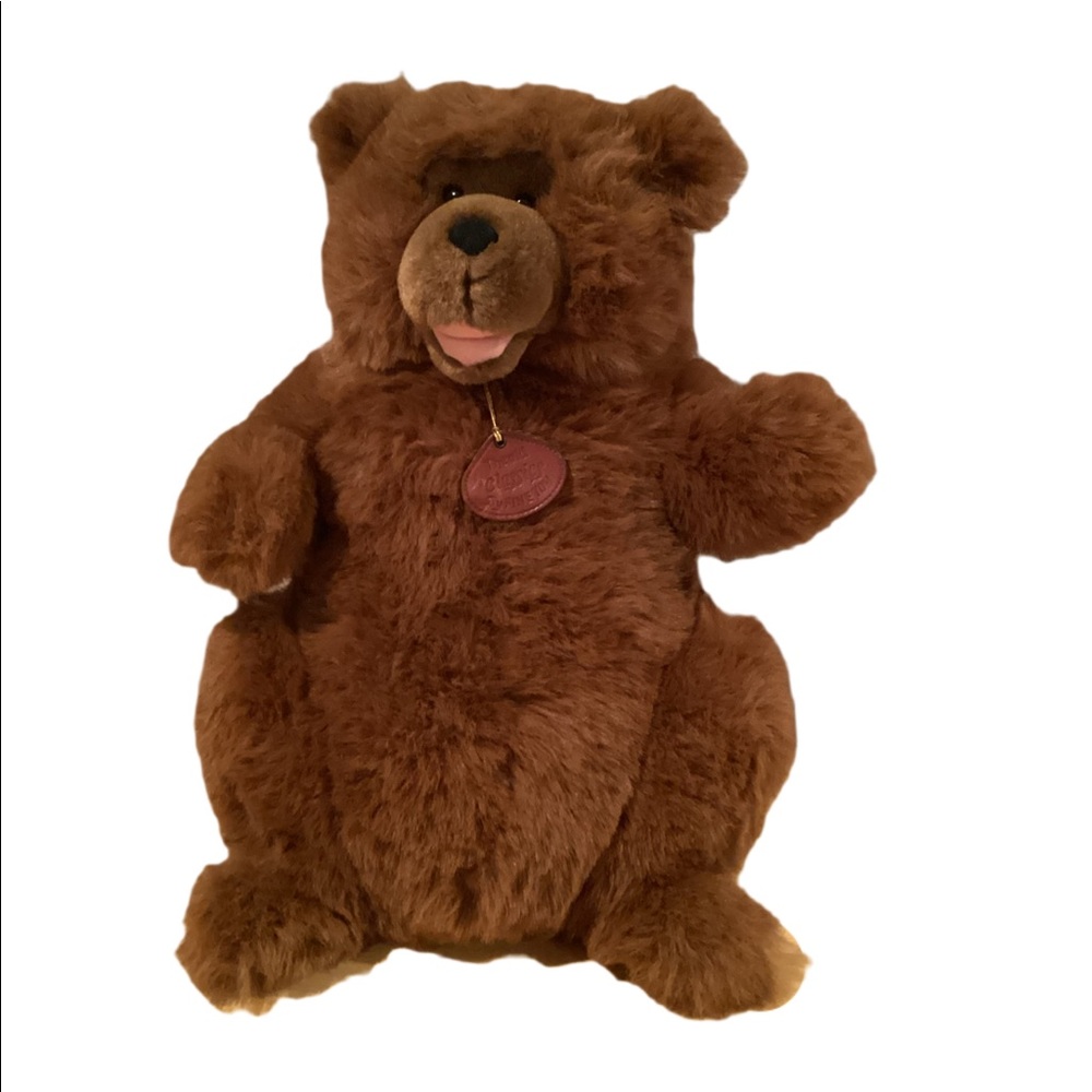 The Old Classics By Fine Toy Brown Black Bear Plush Stuffed Animal Toy 23” inch